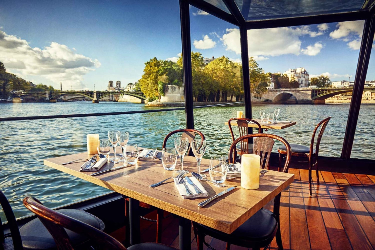 Paris: 3-retters lunsjcruise på elven Seinen