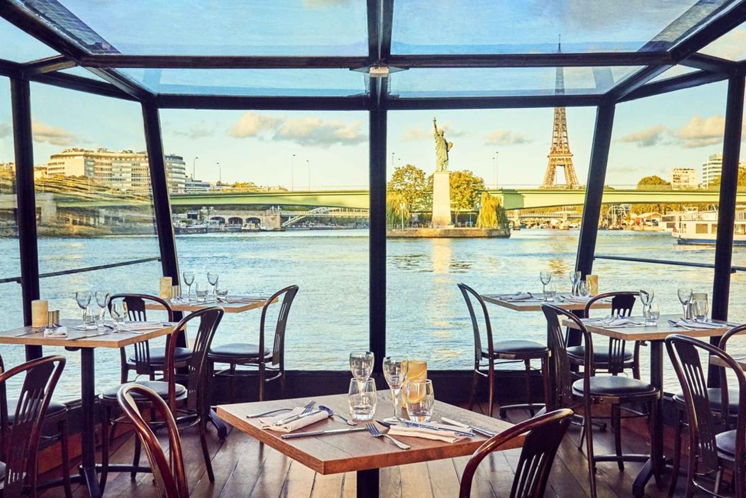 Paris: 3-retters lunsjcruise på elven Seinen