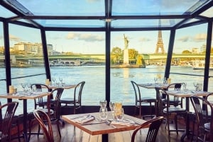 Paris: 3-retters lunsjcruise på elven Seinen