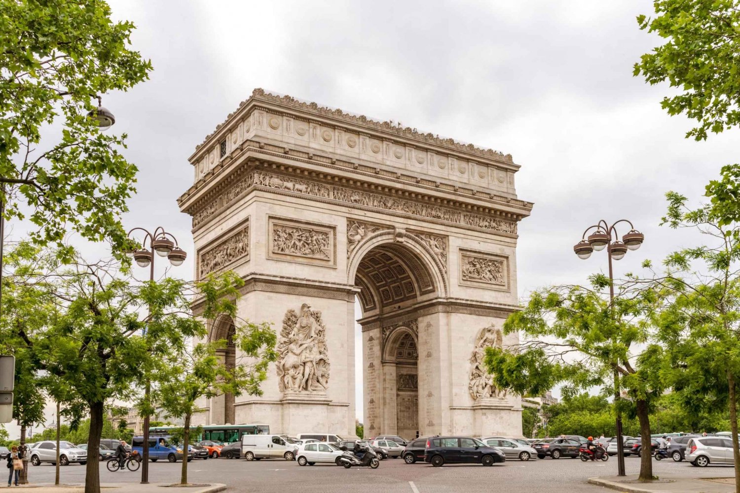 Champs-Elysees-and-Arc-de-Triomphe
