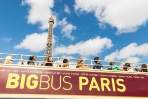 Paris: Arc de Triomphe Ticket & Big Bus Hop-on Hop-off Tour