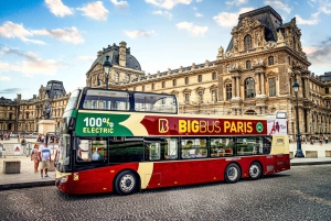 Parijs: Arc de Triomphe Ticket & Big Bus Hop-on-hop-off-bustour