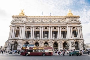 Parijs: Arc de Triomphe Ticket & Big Bus Hop-on-hop-off-bustour