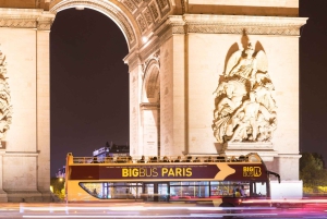 Parijs: Arc de Triomphe Ticket & Big Bus Hop-on-hop-off-bustour