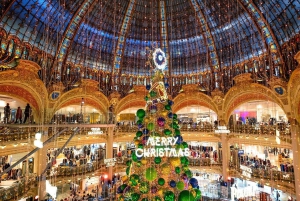 Paris at Christmas, Walking tour and hot wine