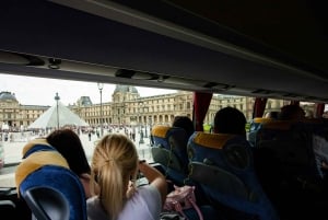 Paris: Audioguidet busstur og elvecruise på Seinen