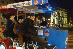 Paris: Ølsykkelbar med drinker inkludert