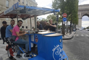 Paris: Ølsykkelbar med drinker inkludert