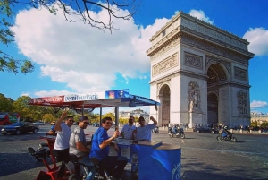 Paris: Ølsykkelbar med drinker inkludert