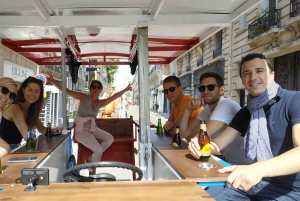 Париж: Пивной велобар с напитками в комплекте