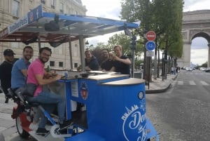 Париж: Пивной велобар с напитками в комплекте