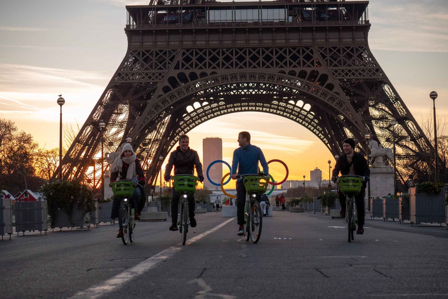 Paris før folkemængderne, cykeltur og morgenmad