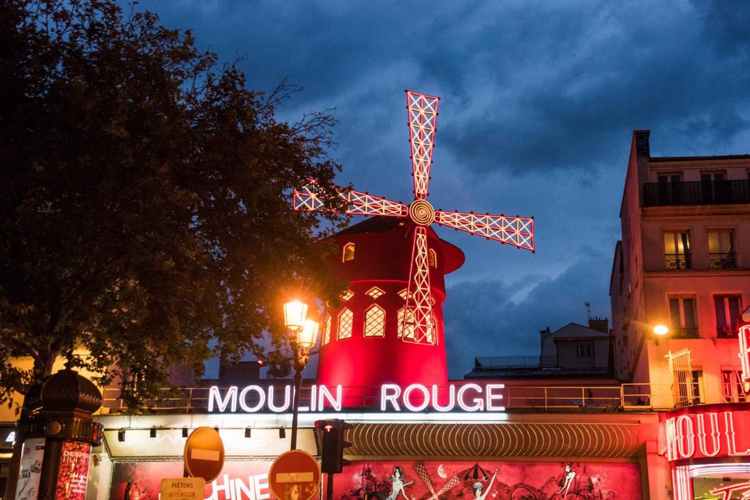 Paris: Julelys-aftentur i stor bus med åbent tag