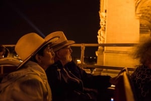 Paris: Julelys-aftentur i stor bus med åbent tag