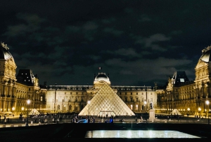 Paris: Julelys-aftentur i stor bus med åbent tag