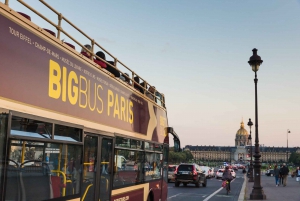 Paris: Big Bus Hop-On Hop-Off Tours with Optional Cruise