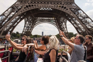 Paris: Big Bus Hop-on Hop-off Tour and Arc de Triomphe