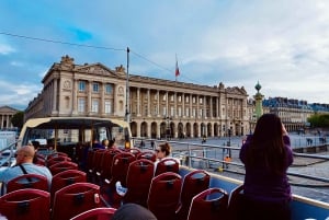 Paris: Big Bus Hop-on Hop-off Tour and Seine River Cruise