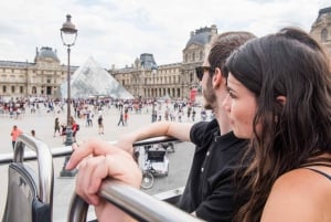 Paris: Big Bus Hop-on Hop-off Tour and Seine River Cruise