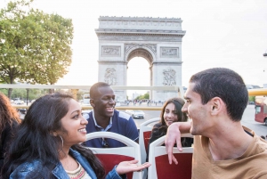 Paris: Big Bus Hop-on Hop-off Tour and Seine River Cruise