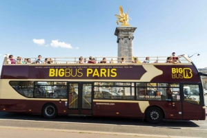 Paris: Big Bus Hop-on Hop-off Tour & Panoramic Night Tour