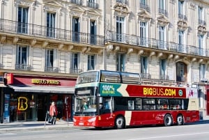 Paris: Big Bus Hop-On Hop-Off Tour with Optional Cruise