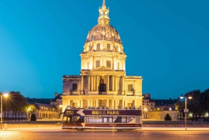 Paris: Sightseeing Night Tour by Open-Top Bus