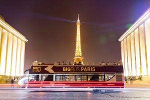 Paris: Sightseeing Night Tour by Open-Top Bus