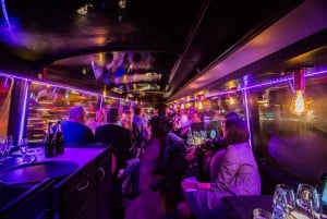 Paris: Bus Toqué Tour with 5-Course Dinner and Champagne