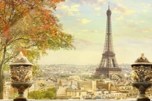 Париж: Частный трансфер из аэропорта CDG в город Париж