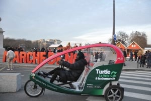 Paris : Visite privée des illuminations de Noël en cyclo-pousse moderne