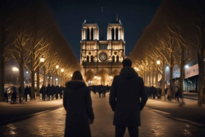 Vandringstur med julbelysning i Paris med lokal guide