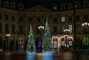 Vandringstur med julbelysning i Paris med lokal guide
