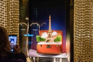 Vandringstur med julbelysning i Paris med lokal guide