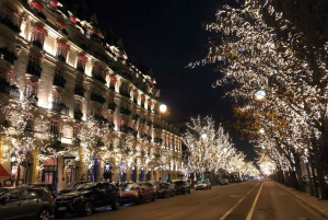 Vandringstur med julbelysning i Paris med lokal guide