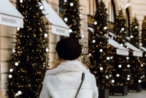 Vandringstur med julbelysning i Paris med lokal guide