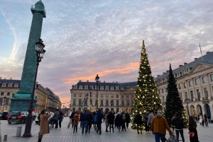 Gåtur med lokal guide til julelysene i Paris