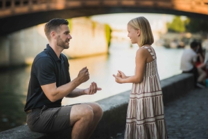 Paris: Filmisk og sjov fotoshoot med en professionel