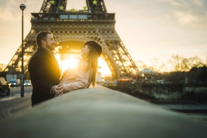 Paris: Filmisk og sjov fotoshoot med en professionel