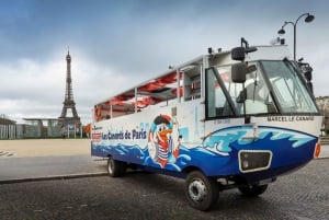 Paris: City and River Seine Tour on an Amphibious Bus