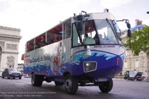 Paris: City and River Seine Tour on an Amphibious Bus