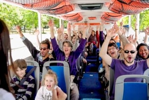 Paris: Stadstur och rundtur i floden Seine med amfibiebuss