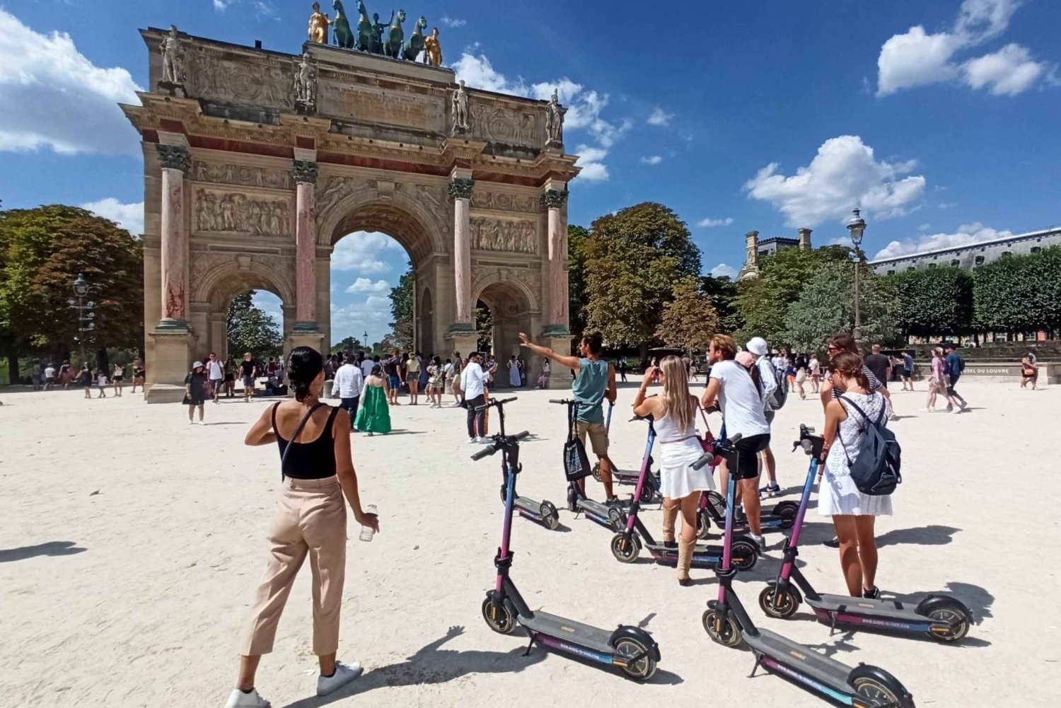 Paris: City Tour by E-scooter with a Local Guide