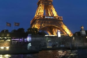 Paris : cruzeiro privado no Sena, barco moderno - 2 horas