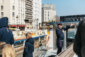 Paris: Cruise on the Saint-Martin Canal and the Seine River