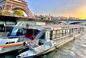 Paris: Dag- eller solnedgangscruise med drikke, iskrem eller dessert