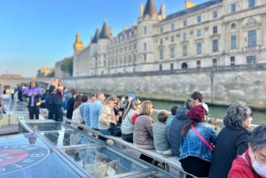 Paris: Dag- eller solnedgangscruise med drikke, iskrem eller dessert