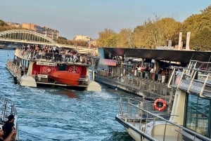 Paris: Dag- eller solnedgangscruise med drikke, iskrem eller dessert