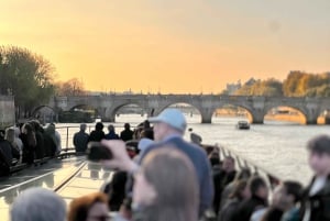 Paris: Dag- eller solnedgangscruise med drikke, iskrem eller dessert