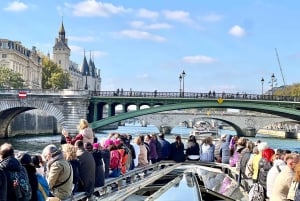 Paris: Dag- eller solnedgangscruise med drikke, iskrem eller dessert